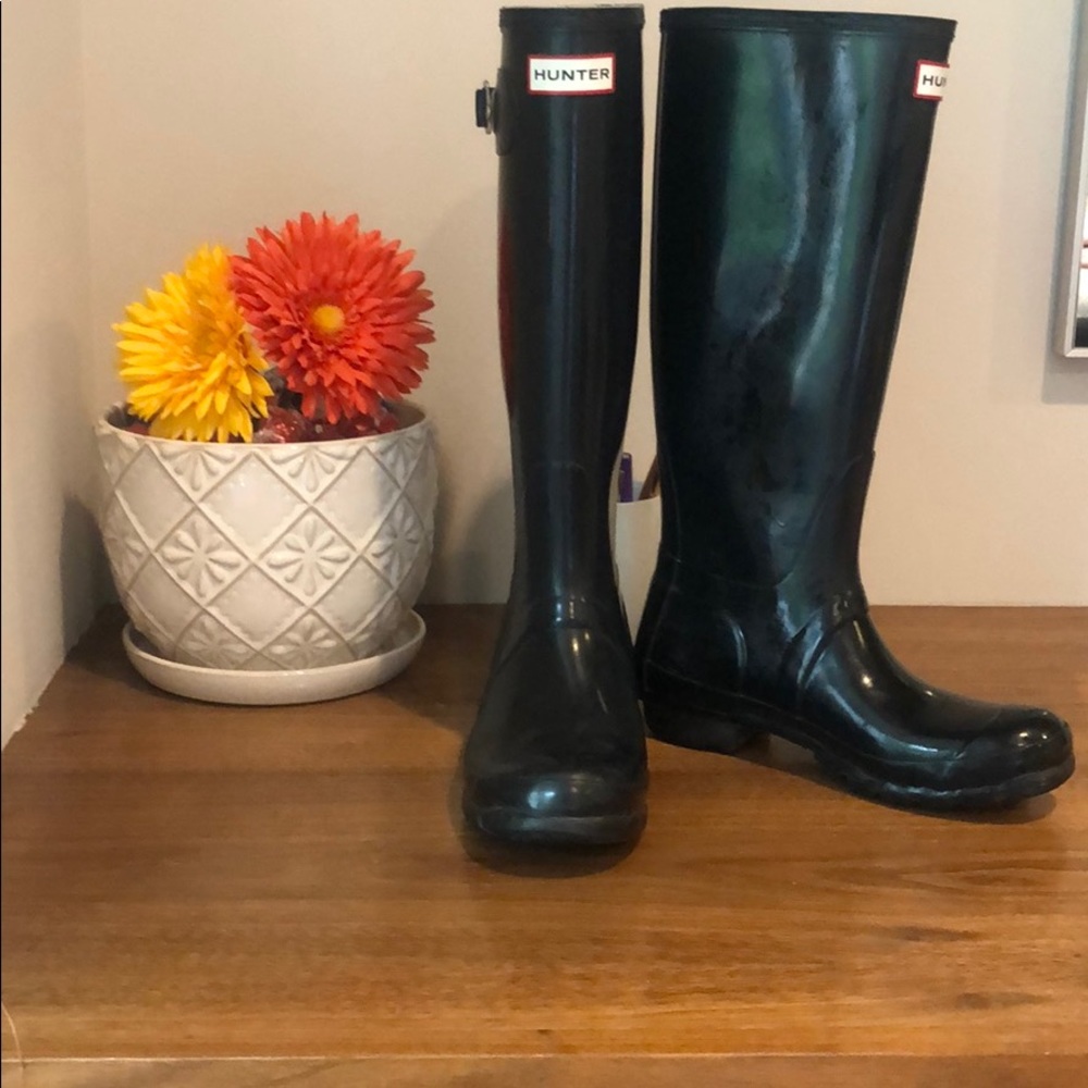 Hunter rain boots